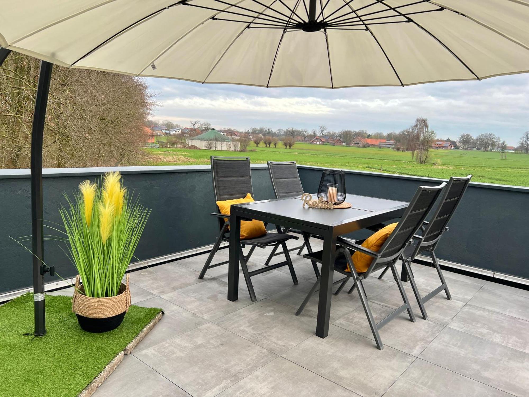 Grosse Wohnung Wellness + Sauna + Netflix Petershagen Exterior photo